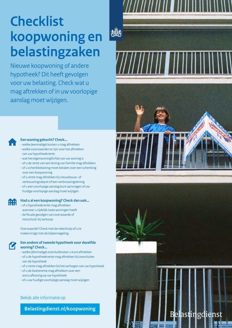 Belastingdienst helpt woningeigenaren met belastingtips