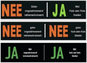 Een nieuwe brievenbus-sticker in Olst-Wijhe? Nee!