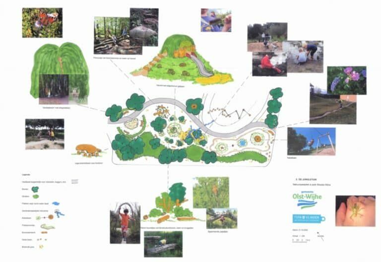 Wijhe kiest voor ‘De Jungletuin’ als natuurspeelplek in park Woeste Wijhe