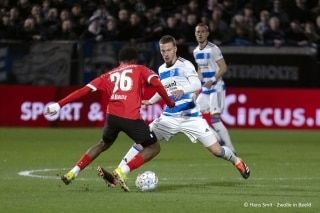 PEC Zwolle – PSV voetbal wedstrijd sport