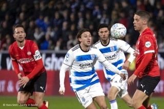 PEC Zwolle – PSV voetbal wedstrijd sport