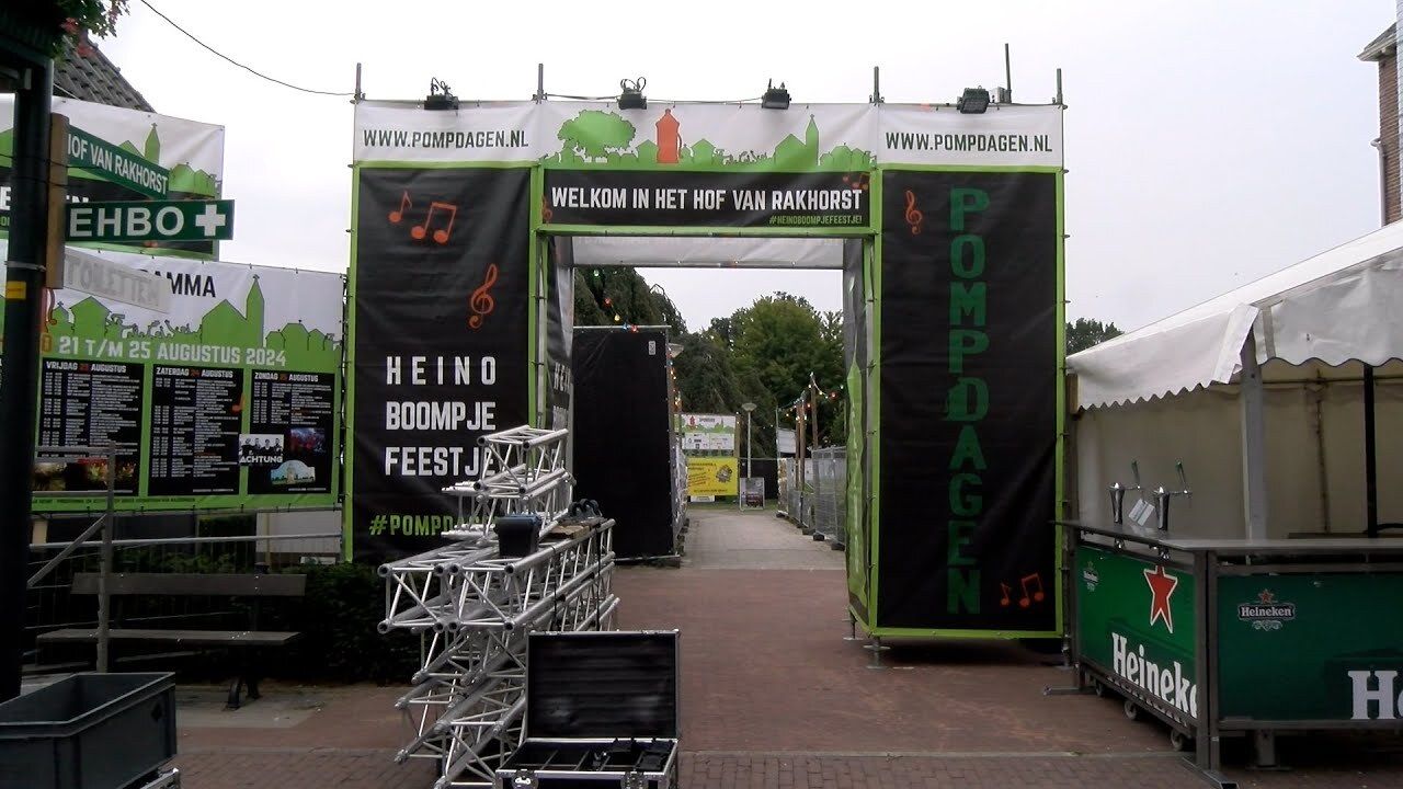 [Video] Opbouw Pompdagen Heino: 