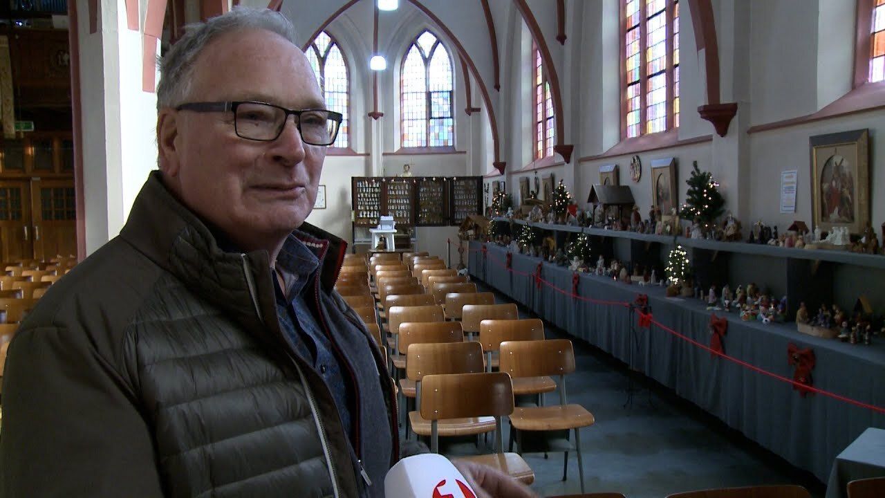 [VIDEO] Kleinste kerststal ter wereld in de kerk van Luttenberg?