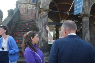 Ondertekening bij de Waag Vrouwendag 2025. foto: Daan Obdeijn