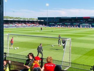 Voorbereiding wedstrijd Go Ahead Eagles