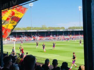 Voorbereiding wedstrijd Go Ahead Eagles
