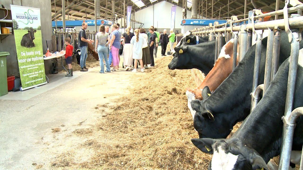 [VIDEO] Goed bezochte Campina Open Boerderijdag in Heeten