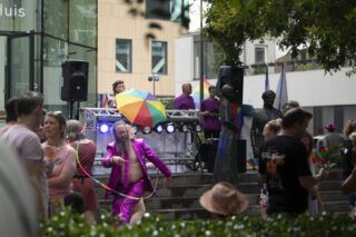 Pridewalk Deventer viert diversiteit en inclusie. Foto: Joris Kriesel Pridewalk Deventer viert diversiteit en inclusie. Foto: Joris Kriesel