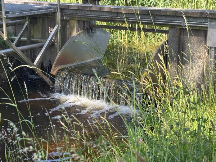 Droogte zet watersysteem onder druk. Foto: Waterschap Drents Overijsselse Delta
