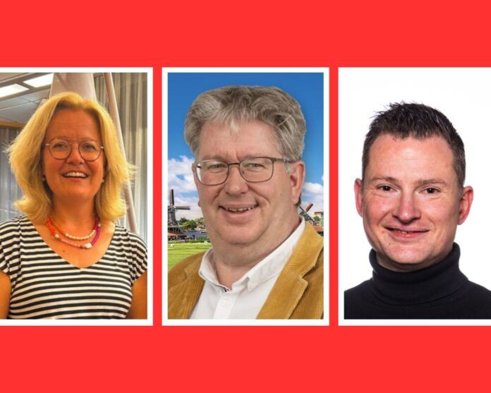 Minimalist Family Three Photo Collage