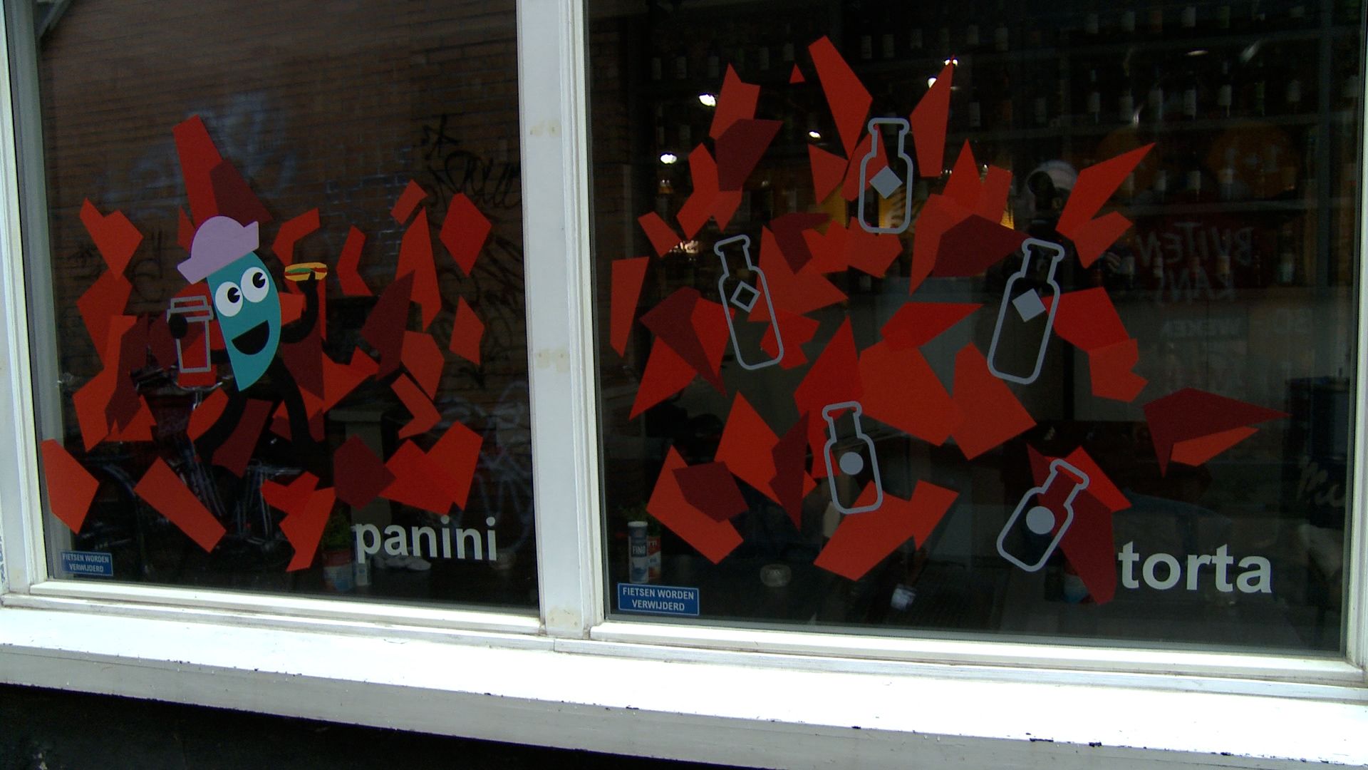 Tape art tour in Deventer binnenstad: "Het is een rondlopende route"