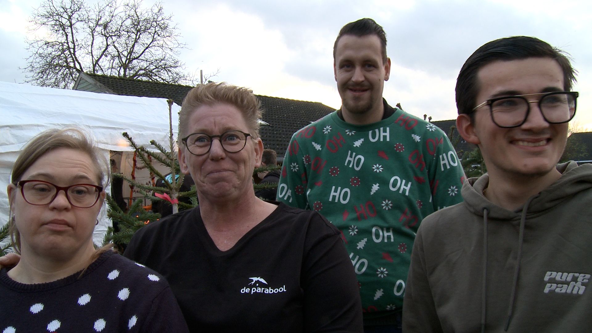 Kerstmarkt bij De Parabool in Schalkhaar: 