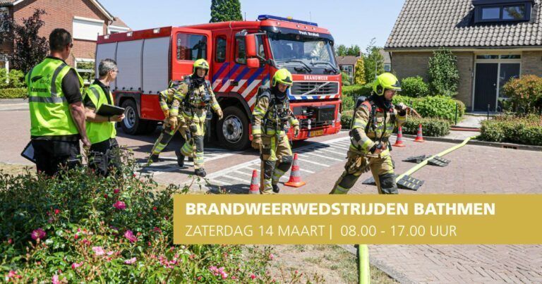 Brandweerwedstrijden in Bathmen: geheime locatie en open dag voor publiek