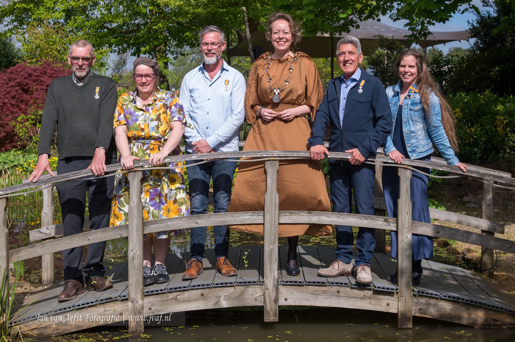 Vijf Koninklijke Onderscheidingen in de gemeente Olst-Wijhe