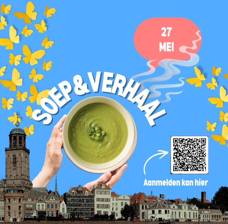 Soep&verhaal: middag vol ontmoetingen en initiatieven in Deventer