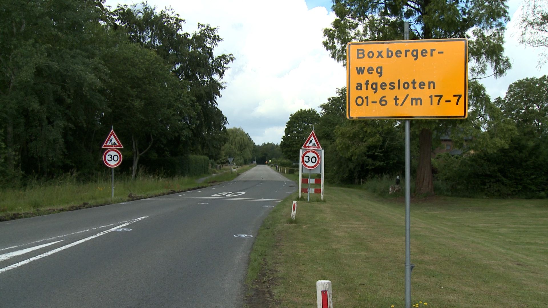 Groot onderhoud Boxbergerweg Olst-Wijhe: 