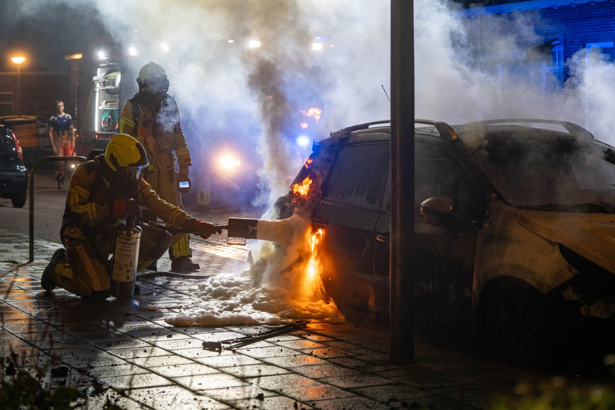 Opnieuw autobrand in wijk ‘Het Rode Dorp’ in Deventer