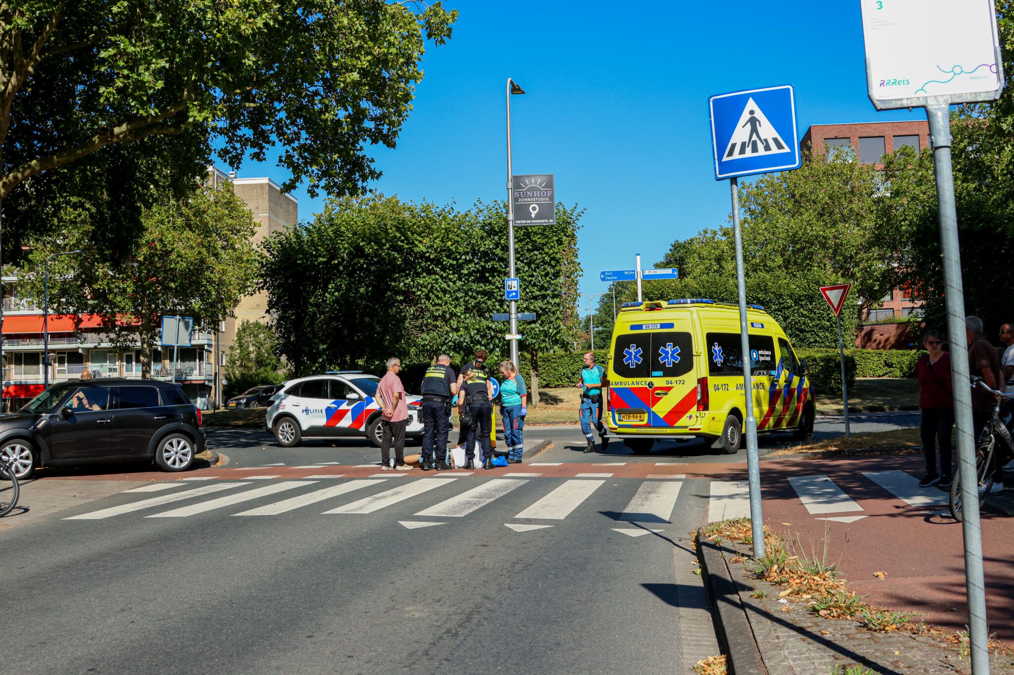 Fietser aangereden op Van Vlotenlaan in Deventer