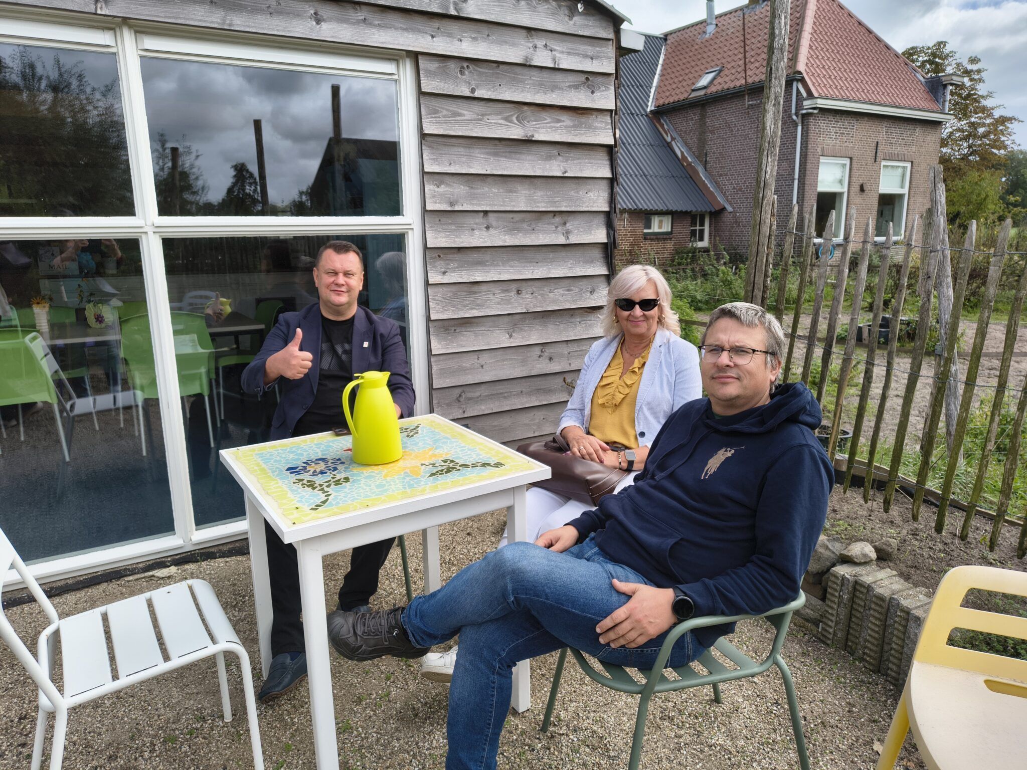 Poolse delegatie bezoekt zorgboerderij De Stamhoeve in Raalte