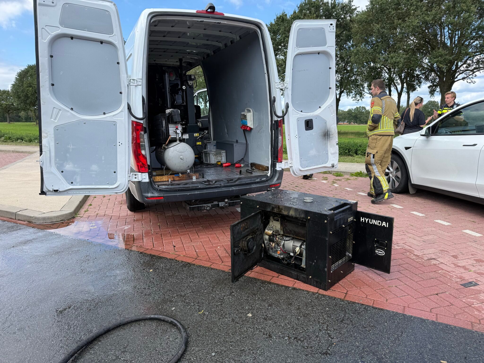 Driedubbel pech voor automobiliste op A1 bij Bathmen