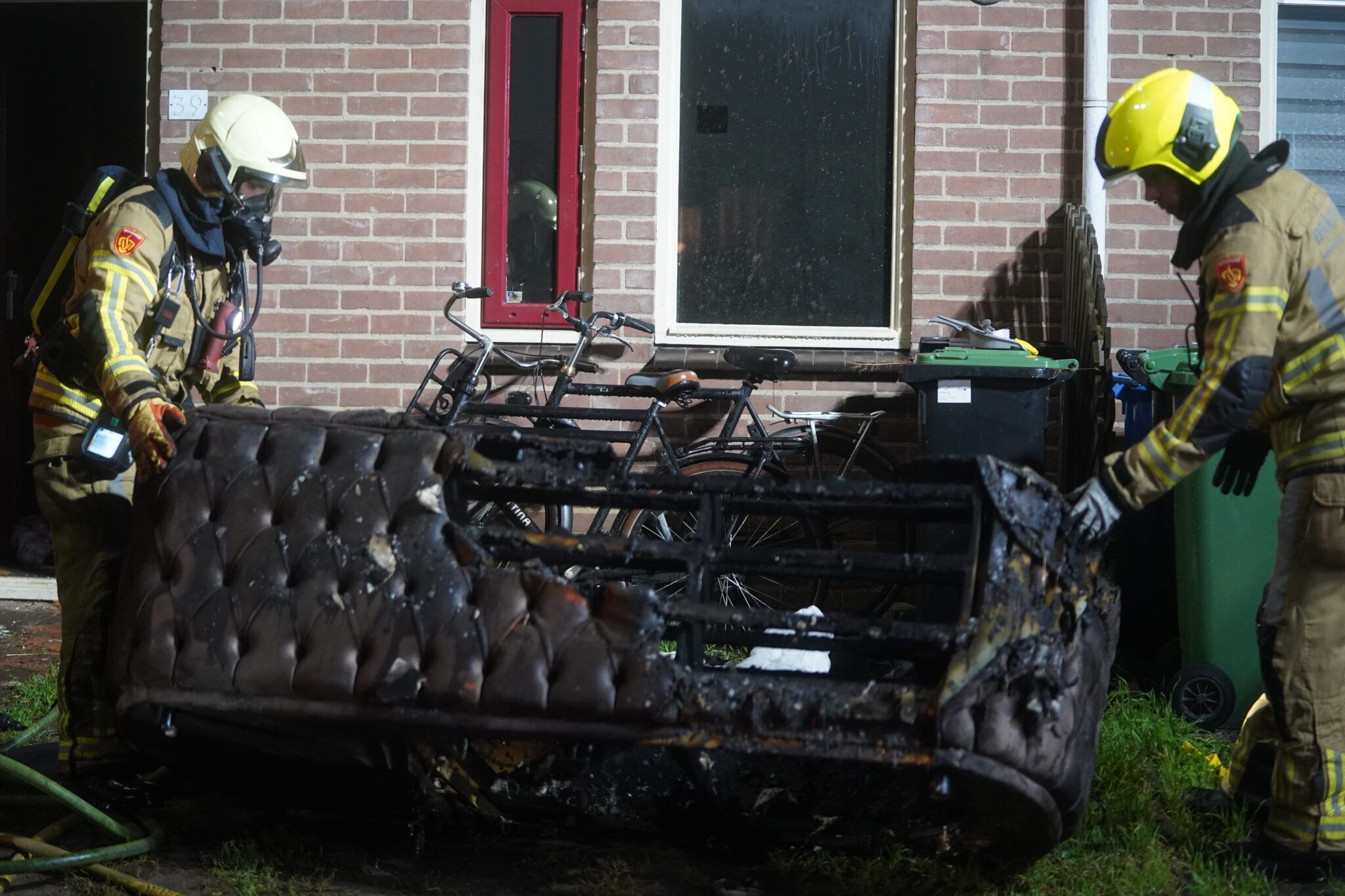 Brand in woning aan Koningspage in Deventer